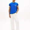 Tommy Jeans T-shirt met spuitverf-logo Tommy Jeans T-shirt met spuitverf-logo