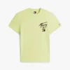 Tommy Jeans T-shirt met spuitverf-logo Tommy Jeans T-shirt met spuitverf-logo