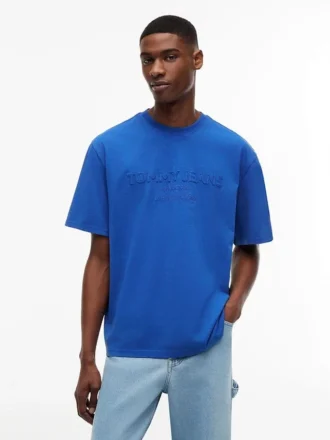 Tommy Jeans T-shirt met vervaagd logo