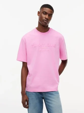 Tommy Jeans T-shirt met vervaagd logo