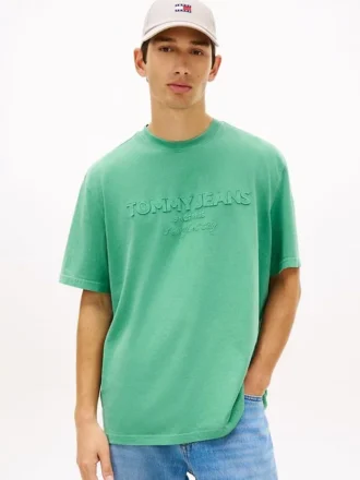 Tommy Jeans T-shirt met vervaagd logo Tommy Jeans T-shirt met vervaagd logo