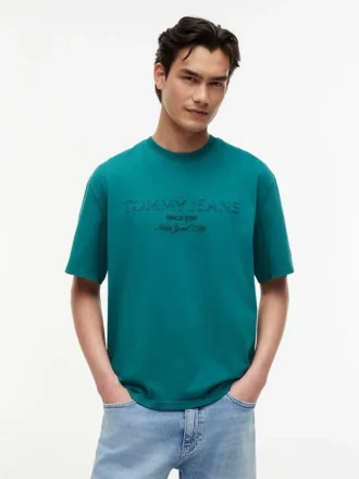 Tommy Jeans T-shirt met vervaagd logo