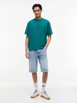 Tommy Jeans T-shirt met vervaagd logo