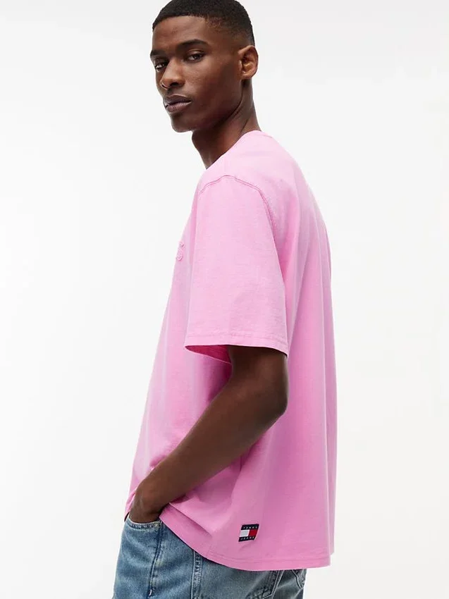 Tommy Jeans T-shirt met vervaagd logo Tommy Jeans T-shirt met vervaagd logo
