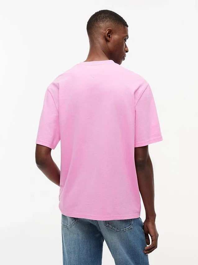 Tommy Jeans T-shirt met vervaagd logo Tommy Jeans T-shirt met vervaagd logo