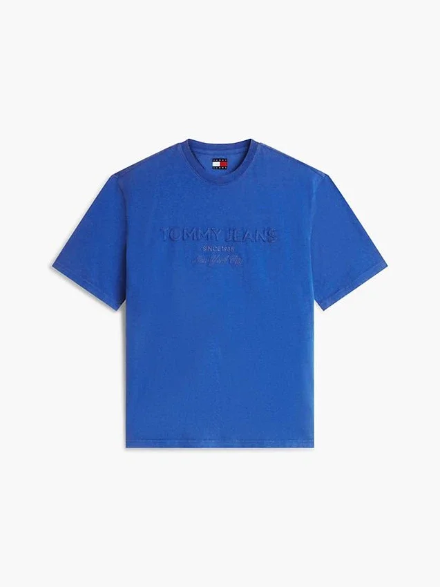Tommy Jeans T-shirt met vervaagd logo Tommy Jeans T-shirt met vervaagd logo