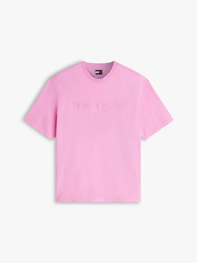 Tommy Jeans T-shirt met vervaagd logo Tommy Jeans T-shirt met vervaagd logo