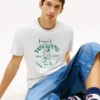 Tommy Jeans T-shirt met Weightlifter-logo Tommy Jeans T-shirt met Weightlifter-logo