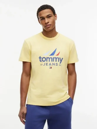 Tommy Jeans T-shirt met zeillogo