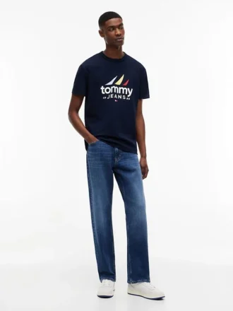 Tommy Jeans T-shirt met zeillogo