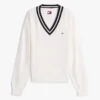 Tommy Jeans Trui met V-hals en relaxte pasvorm Tommy Jeans Trui met V-hals en relaxte pasvorm