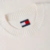 Tommy Jeans-trui met vlaglogo en ronde hals