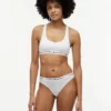 Tommy Logo ongevoerde bralette Tommy Logo ongevoerde bralette