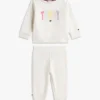 Tommy-logo-set met sweatshirt en broek voor Baby’s