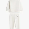 Tommy-logo-set met sweatshirt en broek voor Baby’s