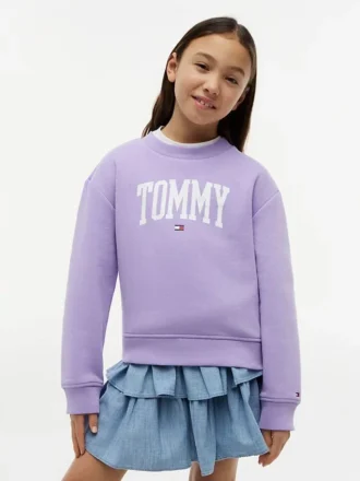 Tommy-logo-sweatshirt voor kinderen Tommy-logo-sweatshirt voor kinderen