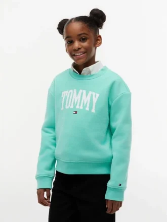 Tommy-logo-sweatshirt voor kinderen Tommy-logo-sweatshirt voor kinderen