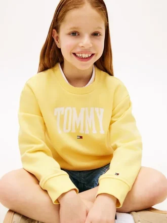 Tommy-logo-sweatshirt voor kinderen Tommy-logo-sweatshirt voor kinderen