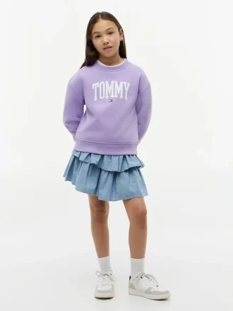 Tommy-logo-sweatshirt voor kinderen Tommy-logo-sweatshirt voor kinderen