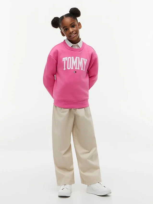 Tommy-logo-sweatshirt voor kinderen Tommy-logo-sweatshirt voor kinderen