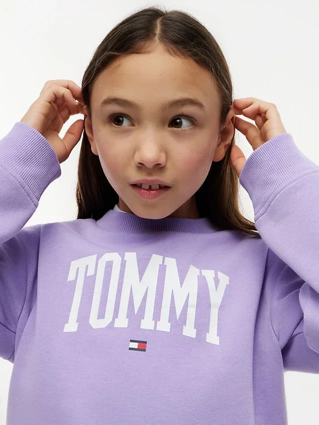 Tommy-logo-sweatshirt voor kinderen Tommy-logo-sweatshirt voor kinderen