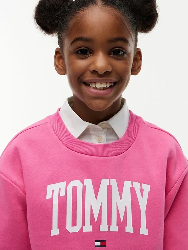 Tommy-logo-sweatshirt voor kinderen Tommy-logo-sweatshirt voor kinderen
