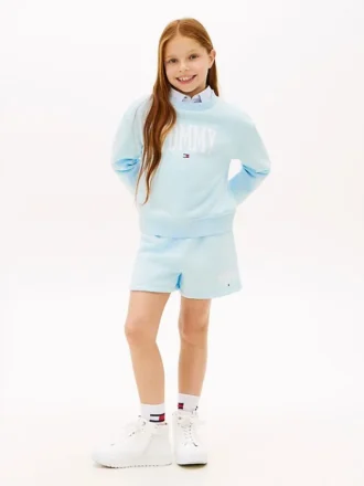 Tommy Logo-sweatshort voor kinderen