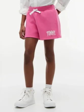 Tommy Logo-sweatshort voor kinderen