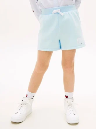 Tommy Logo-sweatshort voor kinderen