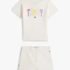 Tommy-logo T-shirt & Shorts set voor Baby’s Tommy-logo T-shirt & Shorts set voor Baby’s