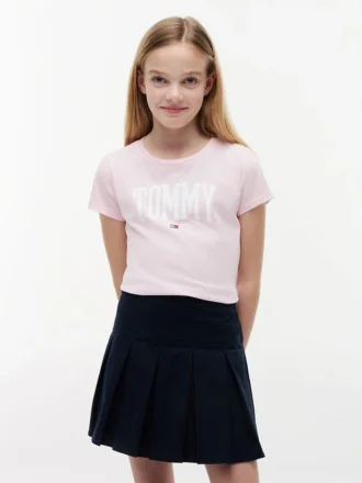 Tommy-logo T-shirt voor kinderen Tommy-logo T-shirt voor kinderen
