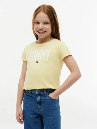 Tommy-logo T-shirt voor kinderen Tommy-logo T-shirt voor kinderen