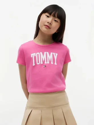 Tommy-logo T-shirt voor kinderen Tommy-logo T-shirt voor kinderen