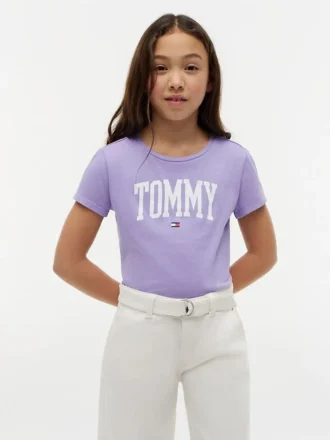 Tommy-logo T-shirt voor kinderen