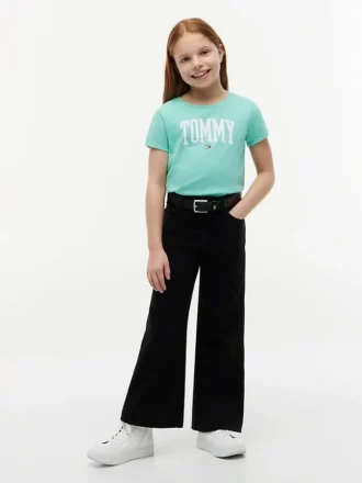 Tommy-logo T-shirt voor kinderen