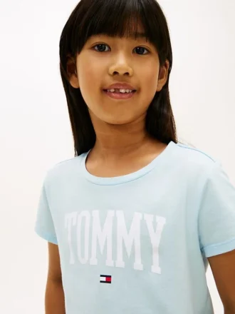 Tommy-logo T-shirt voor kinderen