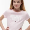 Tommy-logo T-shirt voor kinderen