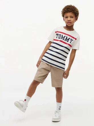 Tommy Stripe T-shirt voor kinderen