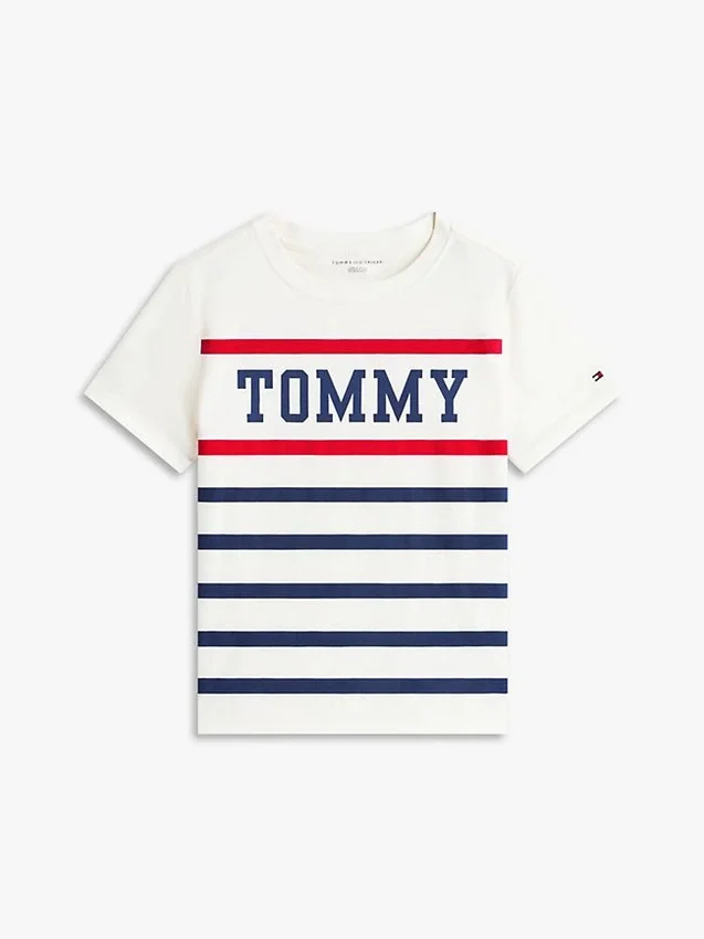 Tommy Stripe T-shirt voor kinderen Tommy Stripe T-shirt voor kinderen