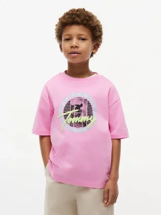 Tommy Surf T-shirt met print voor kinderen Tommy Surf T-shirt met print voor kinderen