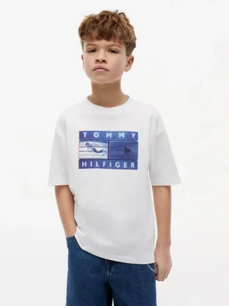 Tommy Surf T-shirt met print voor kinderen Tommy Surf T-shirt met print voor kinderen