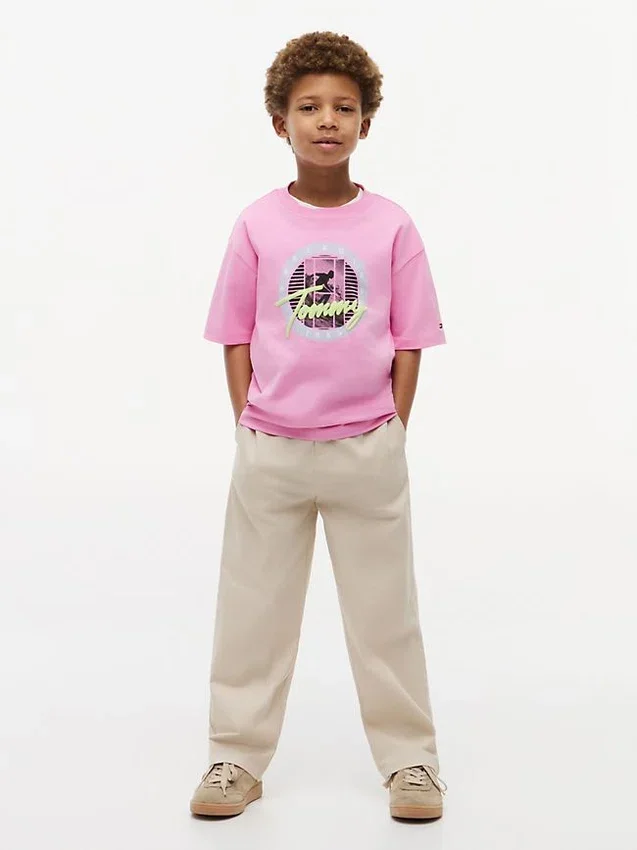 Tommy Surf T-shirt met print voor kinderen Tommy Surf T-shirt met print voor kinderen
