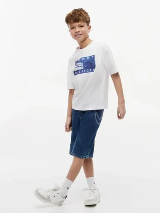 Tommy Surf T-shirt met print voor kinderen Tommy Surf T-shirt met print voor kinderen