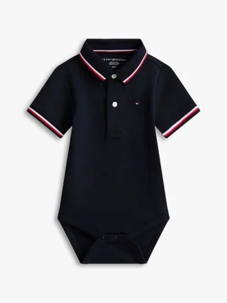 Tommy Wicking Polo-onesie voor baby’s