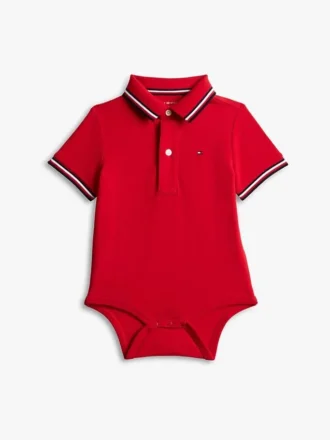 Tommy Wicking Polo-onesie voor baby’s