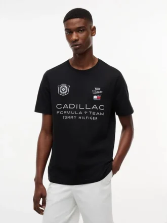 Tommy x Cadillac F1® Team Car T-shirt met print