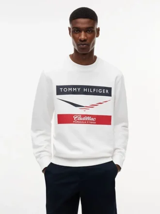 Tommy x Cadillac F1® Team Chevron-sweatshirt