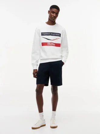 Tommy x Cadillac F1® Team Chevron-sweatshirt