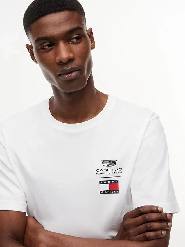 Tommy x Cadillac F1® Team Logo T-shirt Tommy x Cadillac F1® Team Logo T-shirt