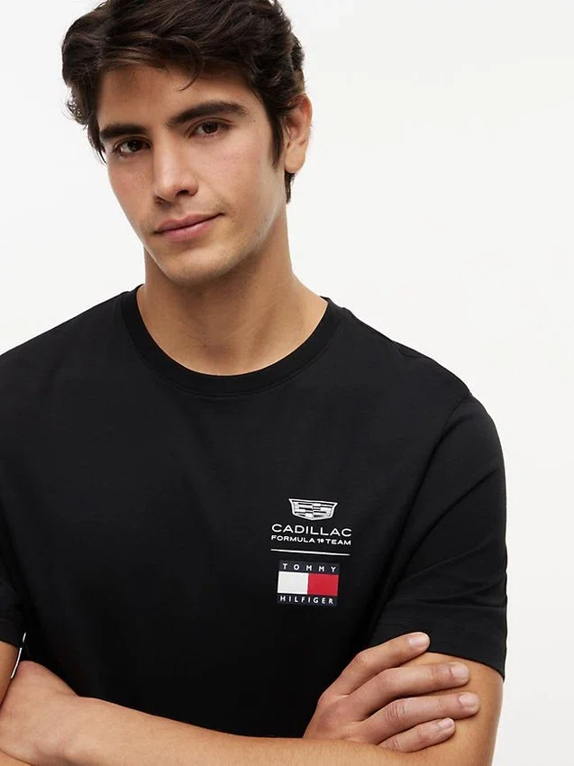 Tommy x Cadillac F1® Team Logo T-shirt Tommy x Cadillac F1® Team Logo T-shirt